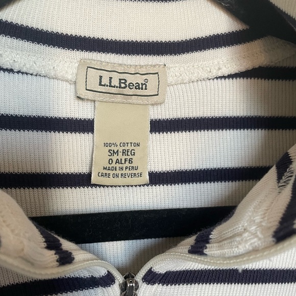 LLBean Knit 1/4 zip - Picture 9 of 12